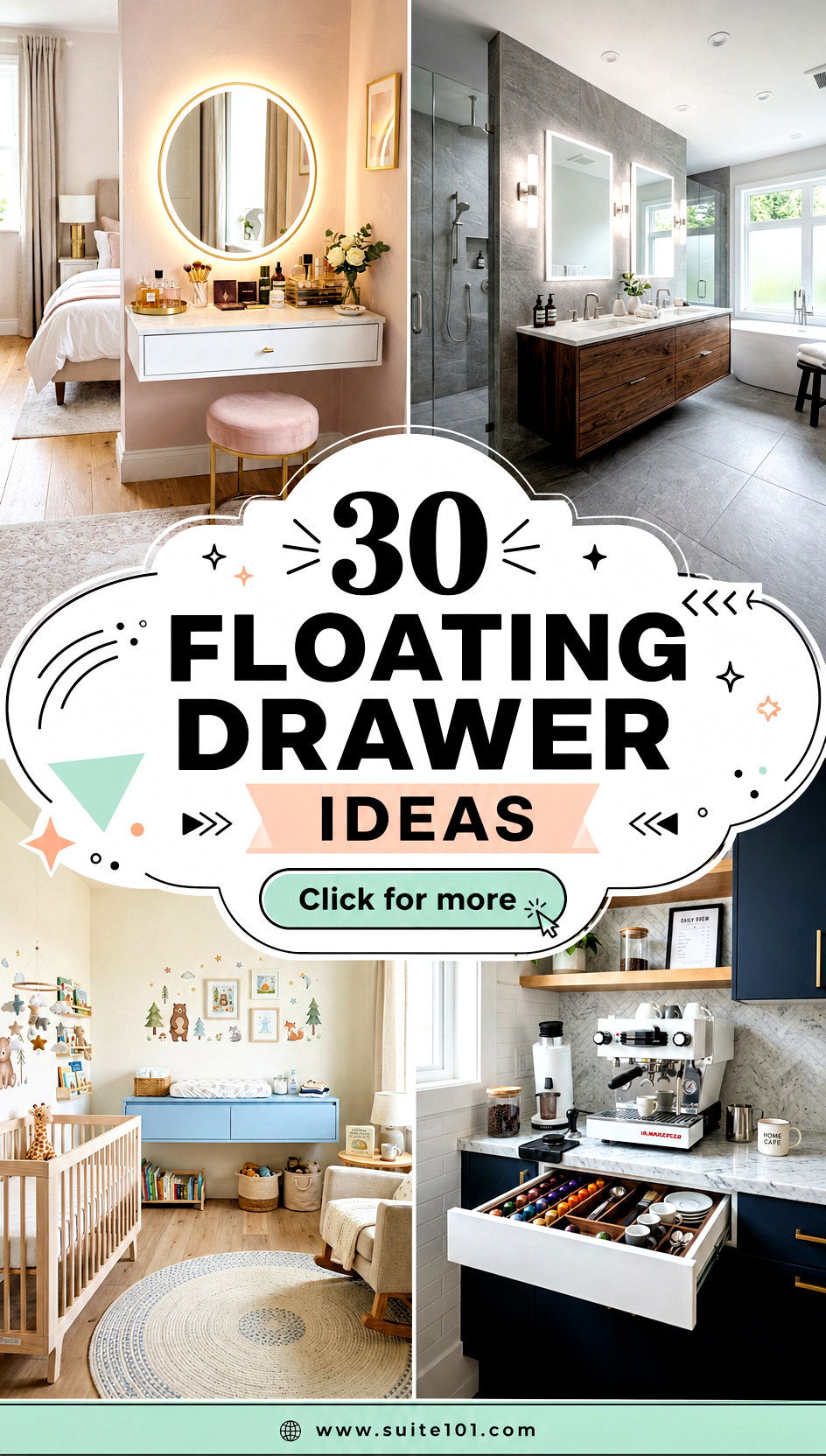 30 Floating Drawer Ideas To Upgrade Any Space Fast - 30 Floating Drawer Ideas To Upgrade Any Space Fast