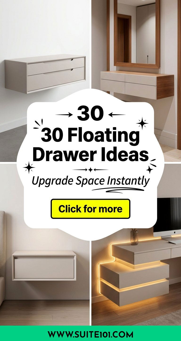 30 Floating Drawer Ideas To Upgrade Any Space Fast - 30 Floating Drawer Ideas To Upgrade Any Space Fast