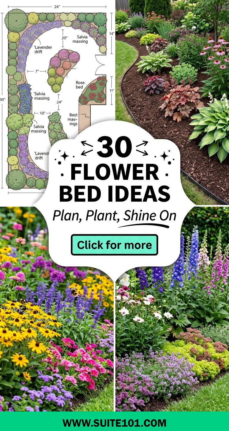 30 Flower Bed Ideas to Plan Plant and Make Your Yard Shine - 30 Flower Bed Ideas to Plan, Plant, and Make Your Yard Shine