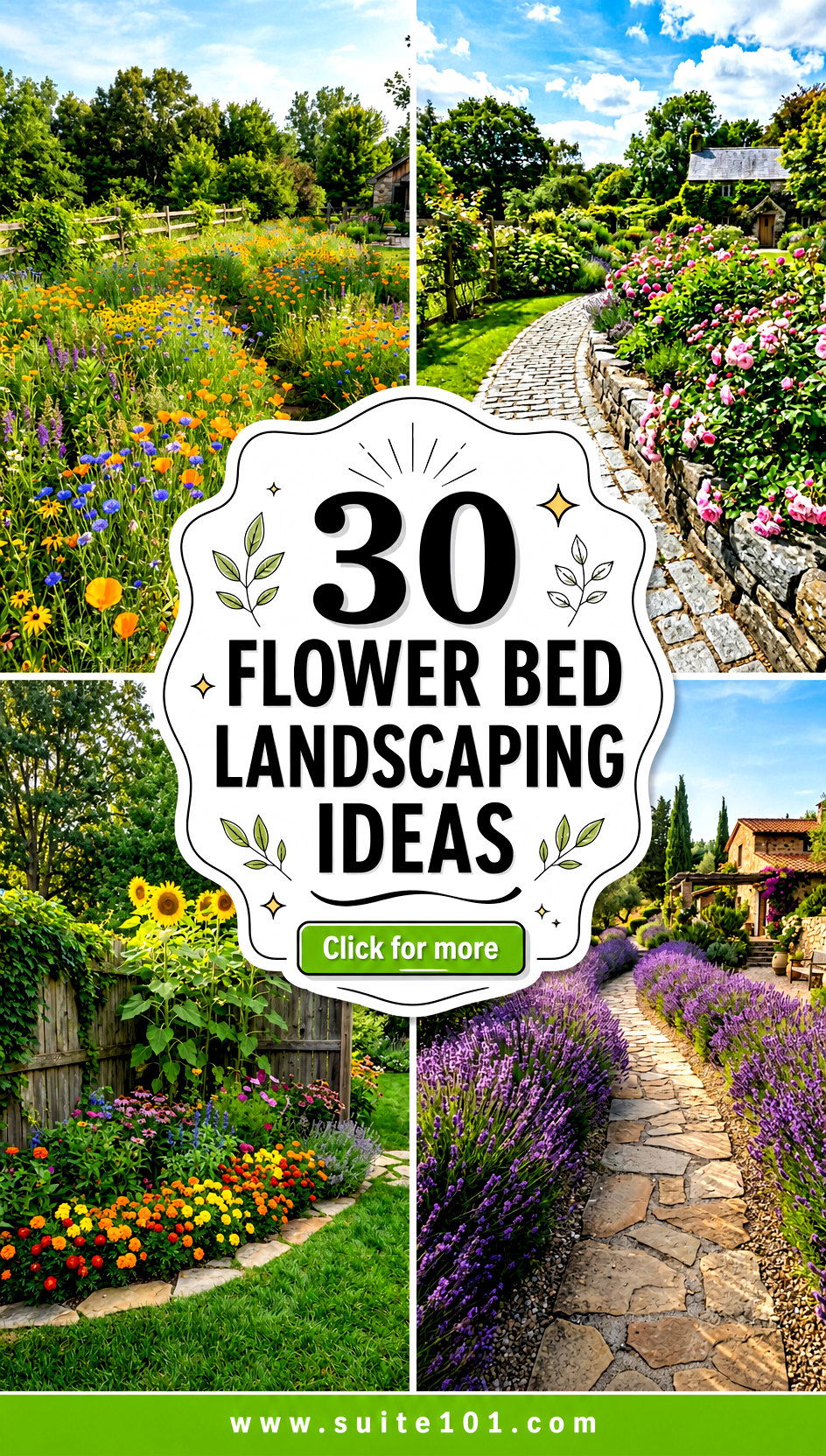 30 Flower Bed Landscaping Ideas to Upgrade Your Space Fast - 30 Flower Bed Landscaping Ideas to Upgrade Your Space Fast