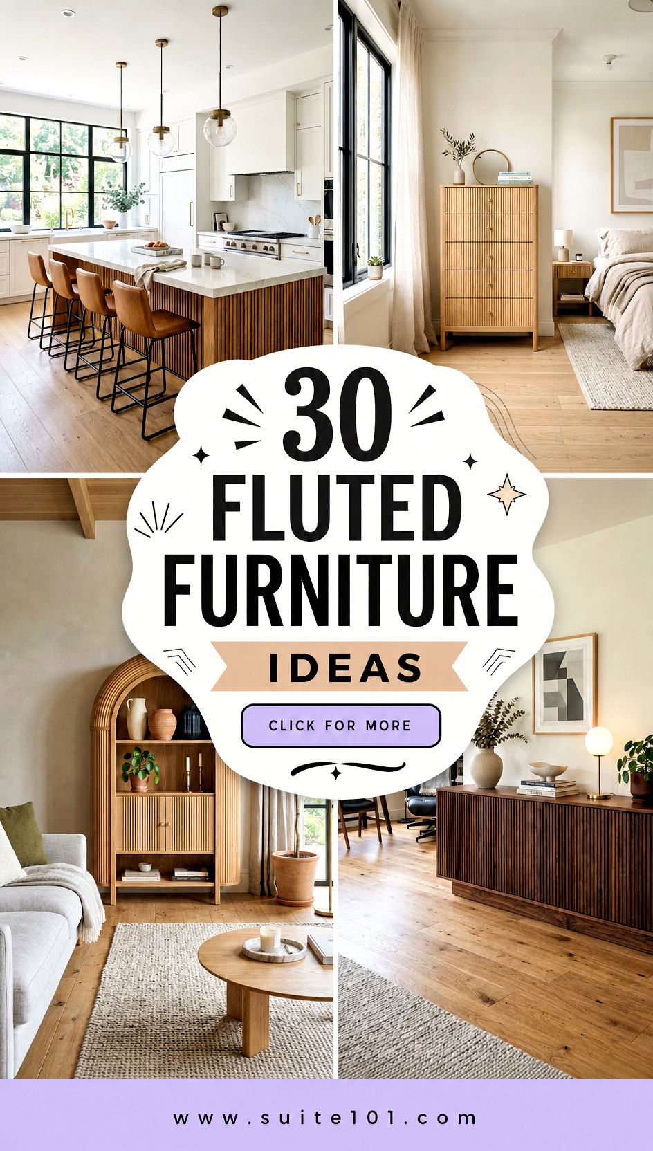 30 Fluted Furniture Ideas That Add Texture and Character - 30 Fluted Furniture Ideas That Add Texture and Character