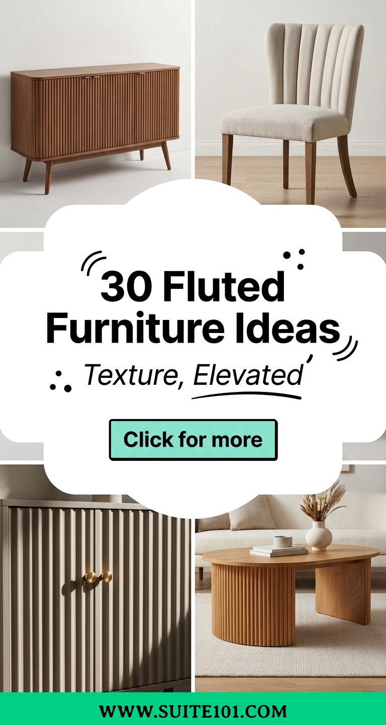 30 Fluted Furniture Ideas That Add Texture and Character - 30 Fluted Furniture Ideas That Add Texture and Character