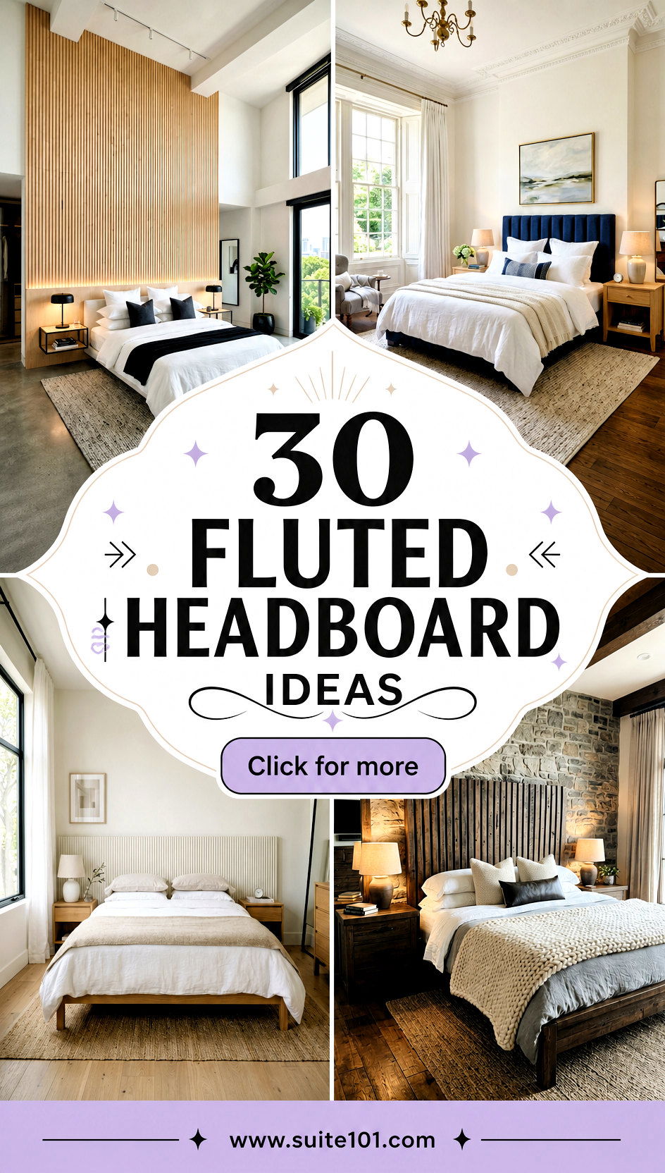 30 Fluted Headboard Ideas That Elevate Any Bedroom Style - 30 Fluted Headboard Ideas That Elevate Any Bedroom Style