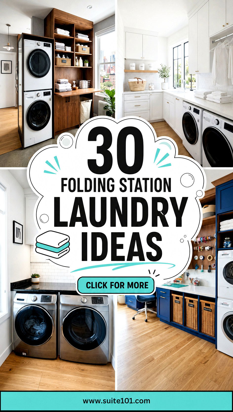 30 Folding Station Laundry Ideas for Speedy Tidy Loads - 30 Folding Station Laundry Ideas for Speedy, Tidy Loads