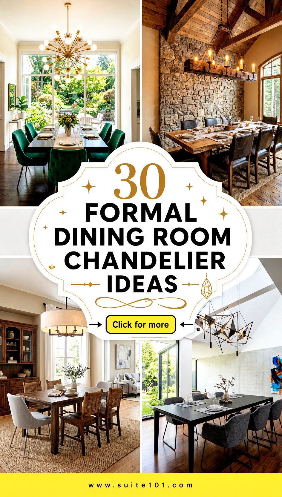 30 Formal Dining Room Chandelier Ideas to Make It Shine - 30 Formal Dining Room Chandelier Ideas to Make It Shine