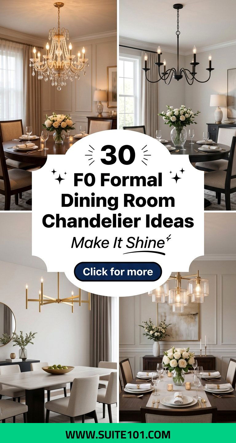 30 Formal Dining Room Chandelier Ideas to Make It Shine - 30 Formal Dining Room Chandelier Ideas to Make It Shine