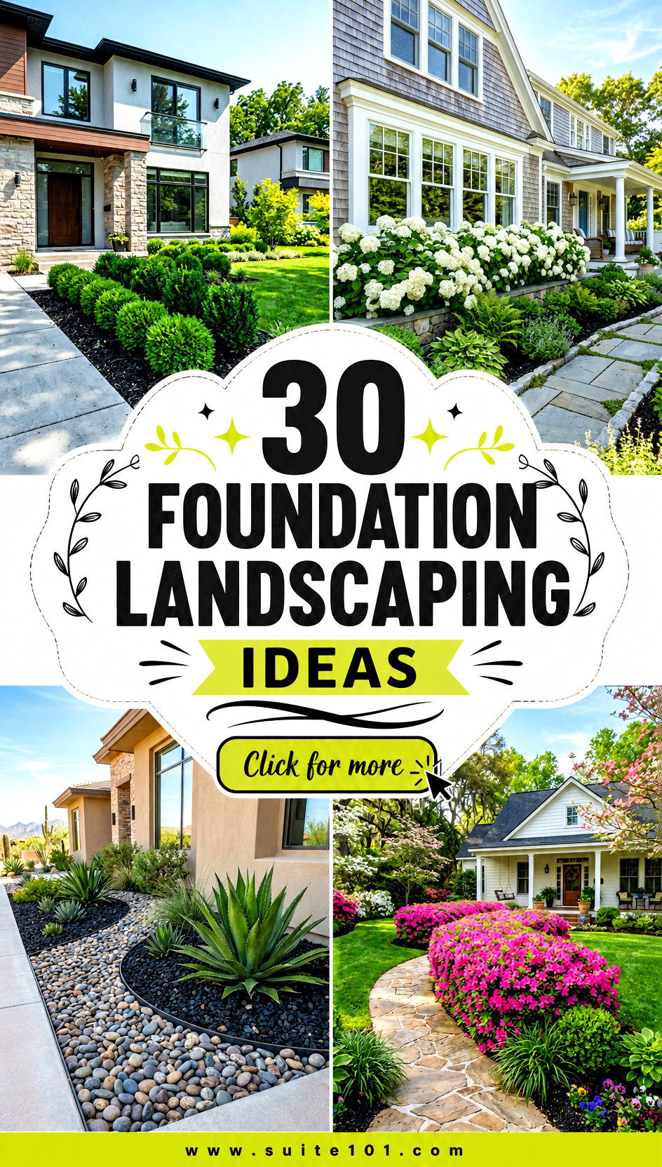 30 Foundation Landscaping Ideas to Boost Curb Appeal Fast - 30 Foundation Landscaping Ideas to Boost Curb Appeal Fast