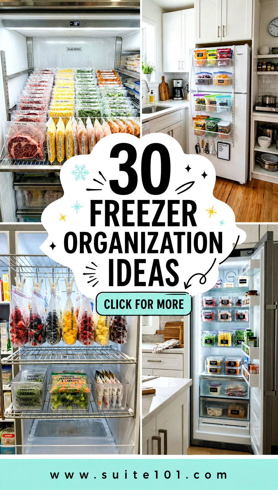 30 Freezer Organization Ideas to Keep Food Fresh and Easy - 30 Freezer Organization Ideas to Keep Food Fresh and Easy