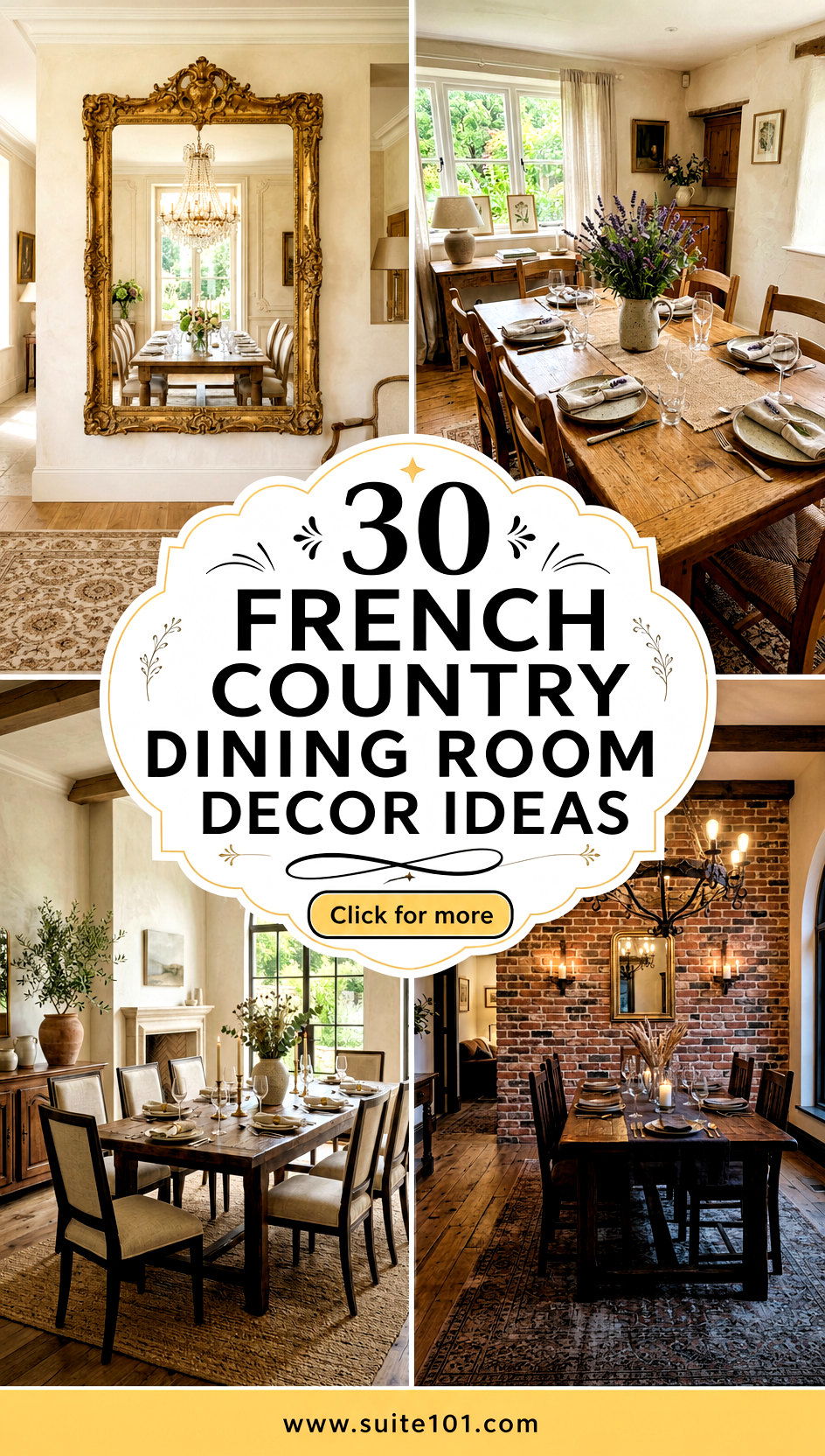 30 French Country Dining Room Decor Ideas for Timeless Charm - 30 French Country Dining Room Decor Ideas for Timeless Charm
