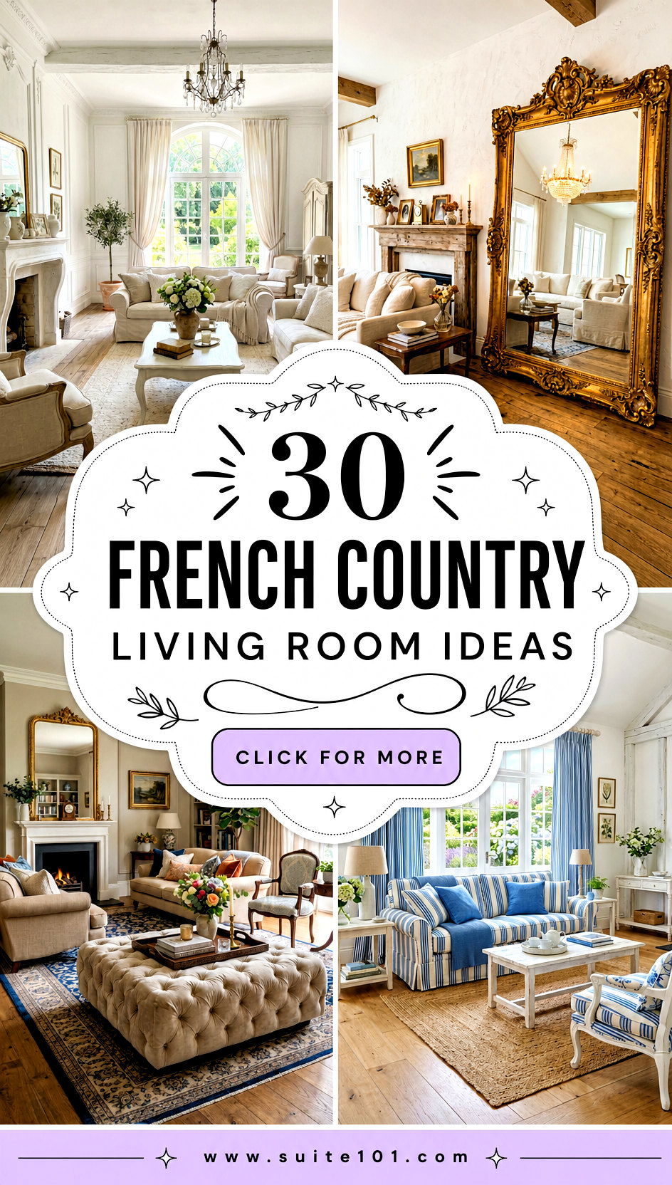 30 French Country Living Room Ideas for Cozy Elegance at Home - 30 French Country Living Room Ideas for Cozy Elegance at Home