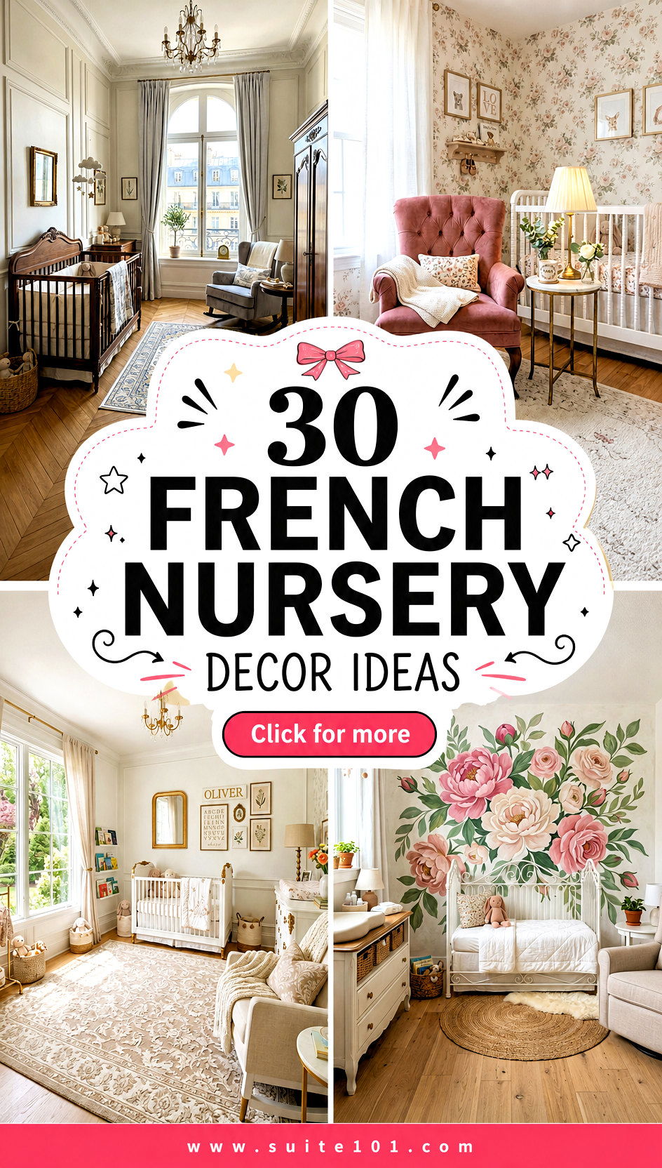30 French Nursery Decor Ideas to Create a Dreamy Baby Room - 30 French Nursery Decor Ideas to Create a Dreamy Baby Room
