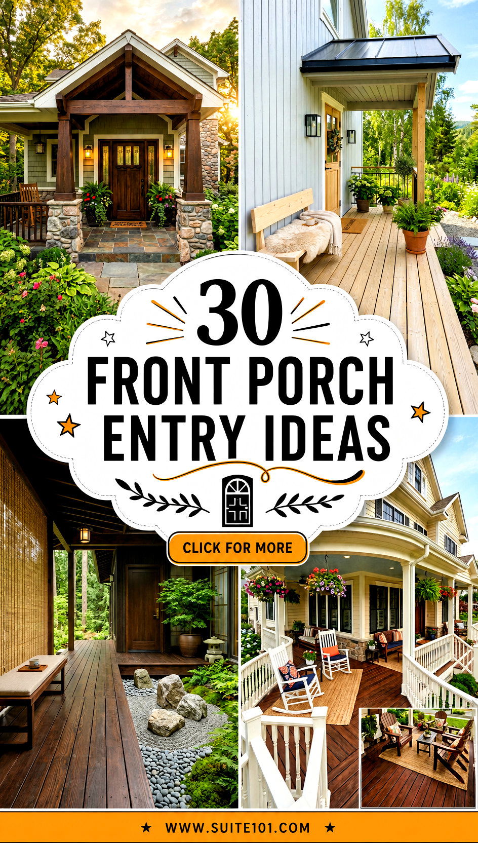30 Front Porch Entry Ideas to Welcome Guests With Style - 30 Front Porch Entry Ideas to Welcome Guests With Style