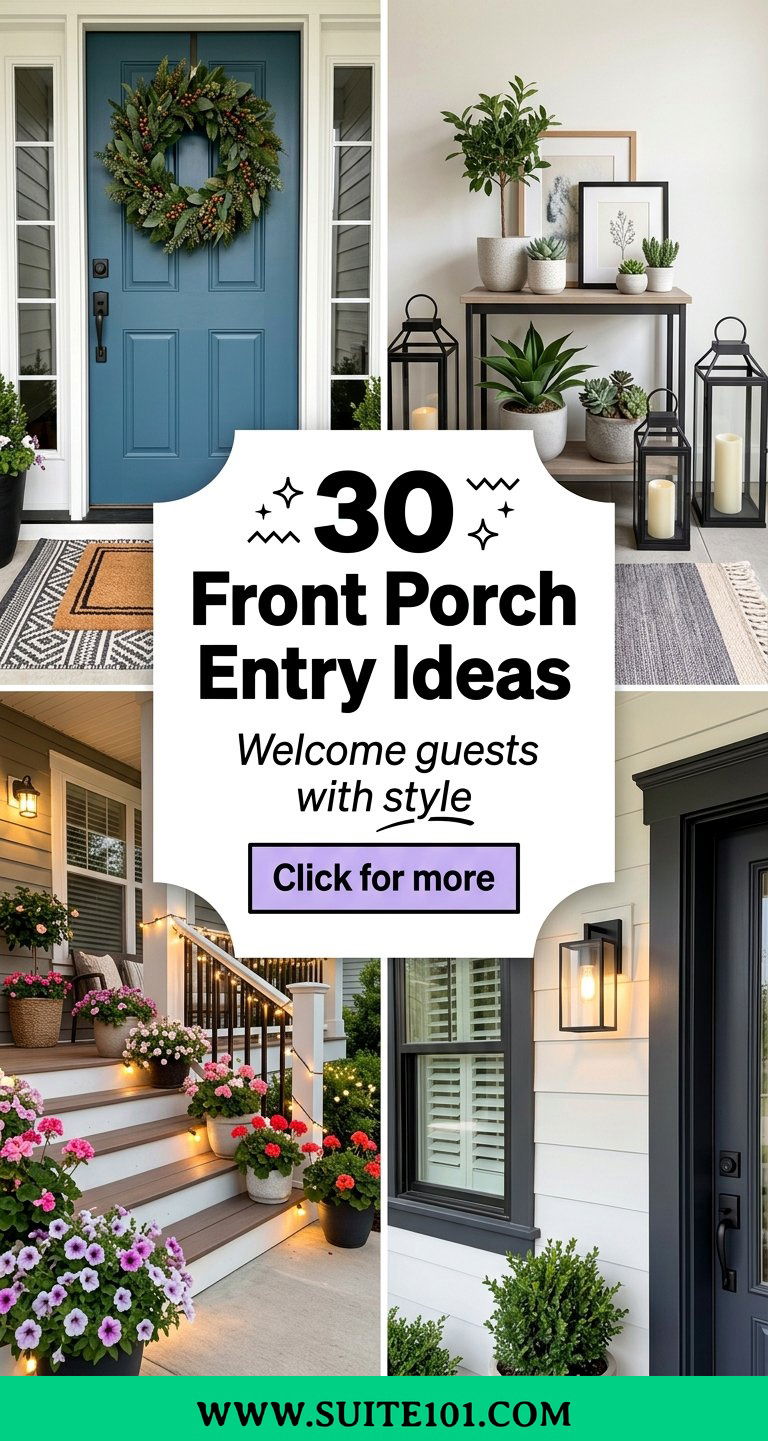 30 Front Porch Entry Ideas to Welcome Guests With Style - 30 Front Porch Entry Ideas to Welcome Guests With Style