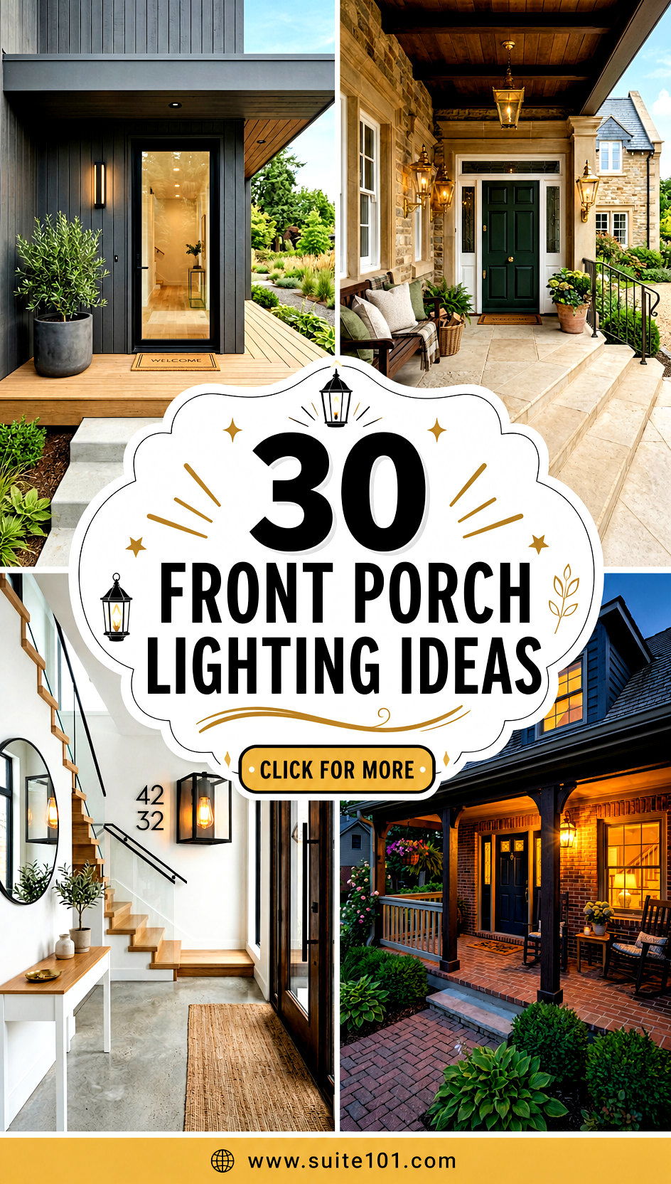 30 Front Porch Lighting Ideas Set the Mood From the Step - 30 Front Porch Lighting Ideas: Set the Mood From the Step