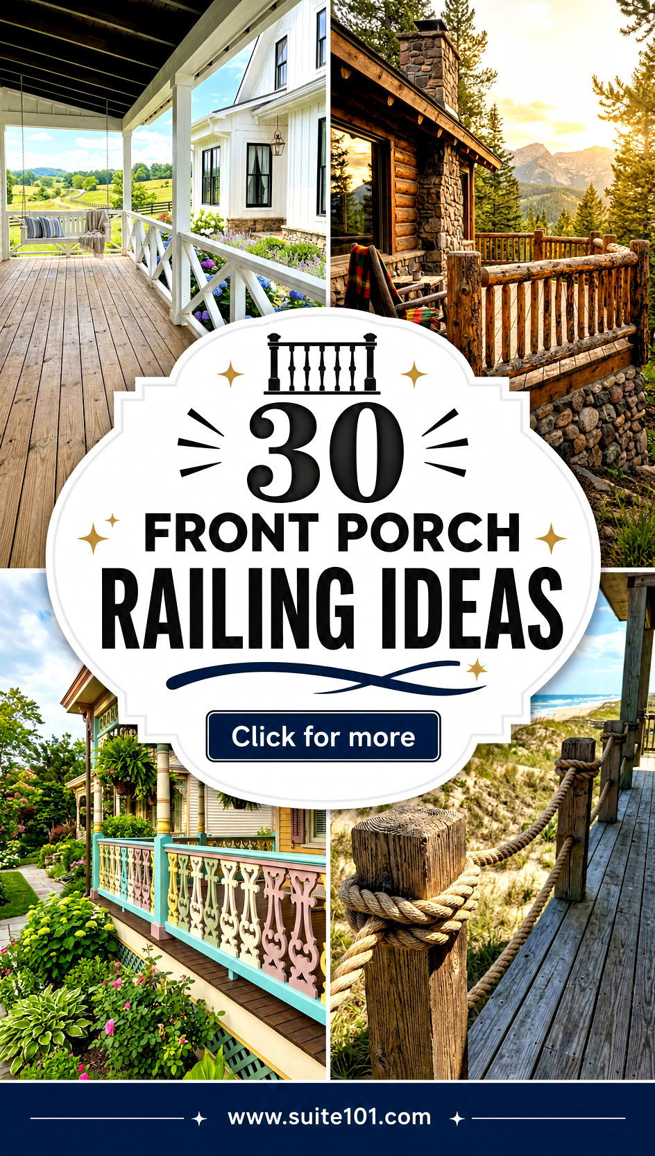 30 Front Porch Railing Ideas Upgrade Safety and Curb Appeal - 30 Front Porch Railing Ideas: Upgrade Safety and Curb Appeal