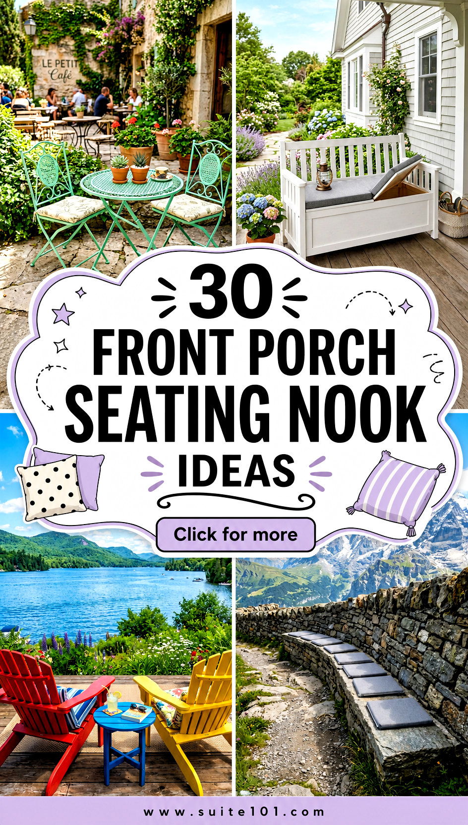30 Front Porch Seating Nook Ideas for a Perfect Retreat - 30 Front Porch Seating Nook Ideas for a Perfect Retreat
