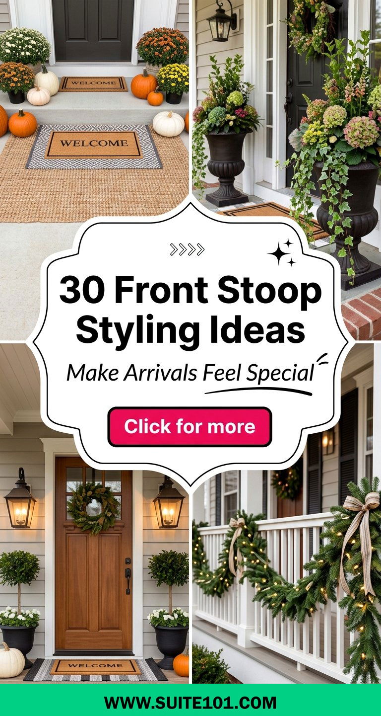 30 Front Stoop Styling Ideas That Make Arrival Feel Special - 30 Front Stoop Styling Ideas That Make Arrival Feel Special