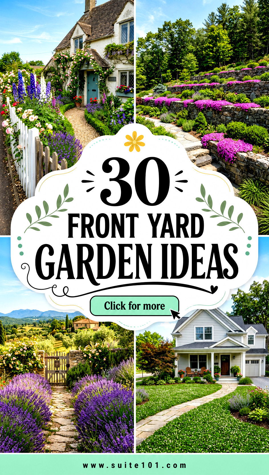 30 Front Yard Garden Ideas Create a Lush Front Yard Oasis - 30 Front Yard Garden Ideas: Create a Lush Front Yard Oasis