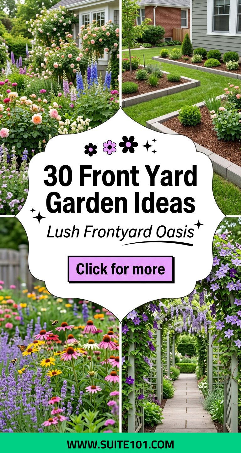 30 Front Yard Garden Ideas Create a Lush Front Yard Oasis - 30 Front Yard Garden Ideas: Create a Lush Front Yard Oasis