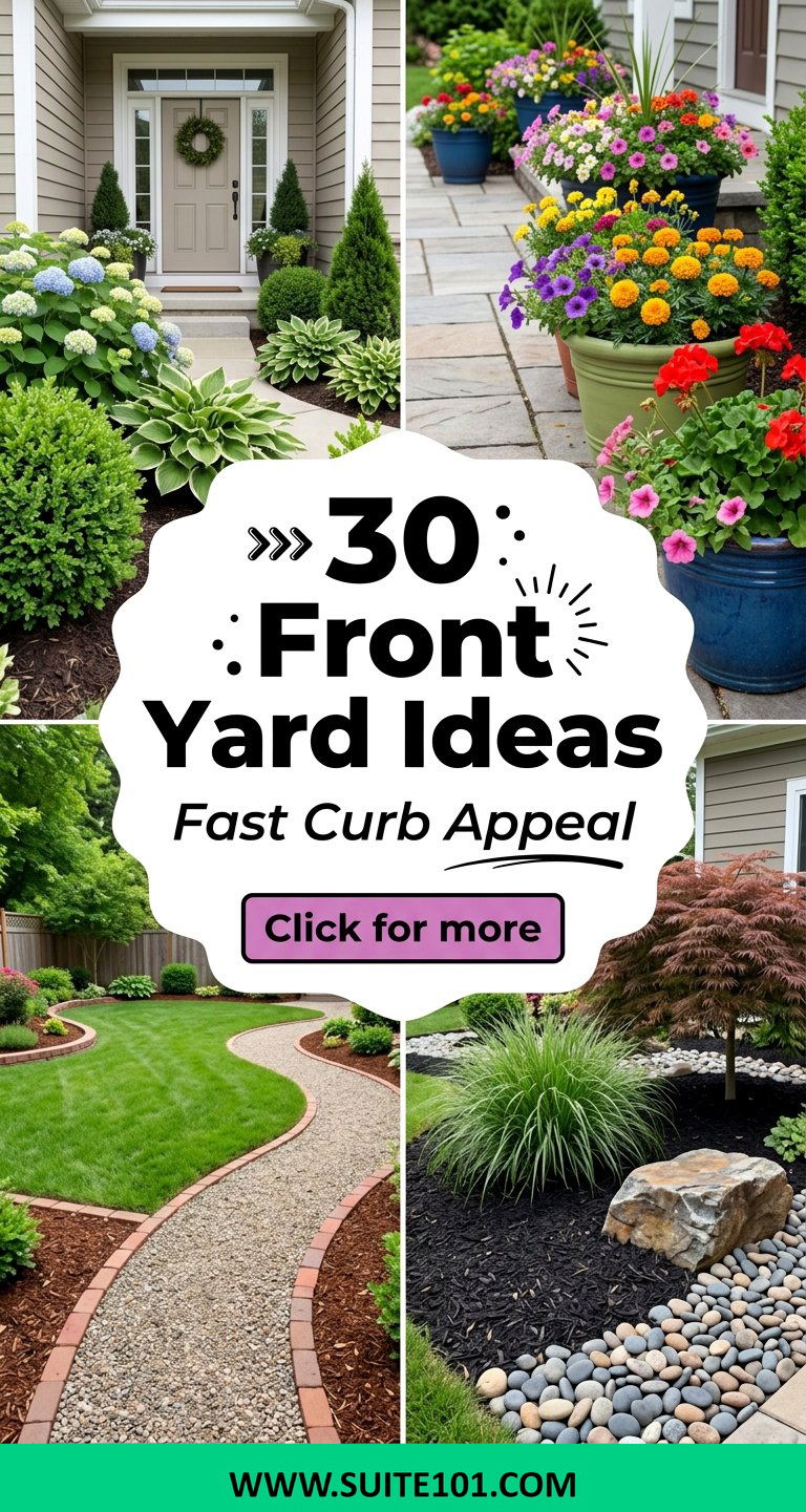 30 Front Yard Ideas Upgrade Your Curb Appeal Fast Today - 30 Front Yard Ideas: Upgrade Your Curb Appeal Fast Today