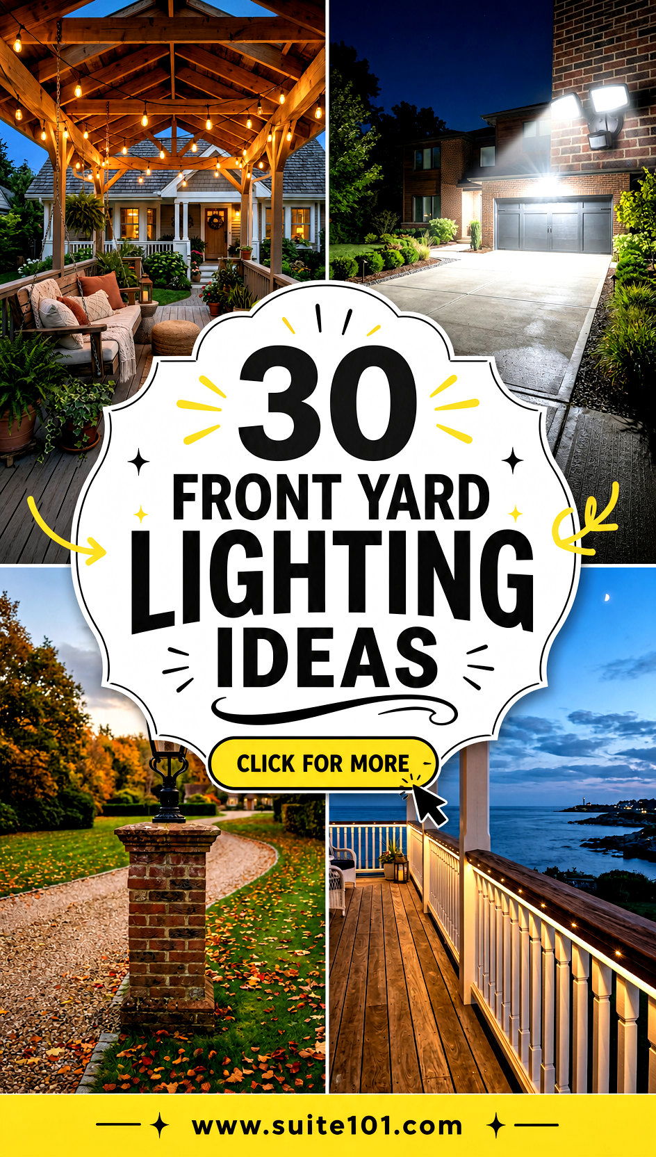 30 Front Yard Lighting Ideas Brighten Paths With Style Now - 30 Front Yard Lighting Ideas: Brighten Paths With Style Now