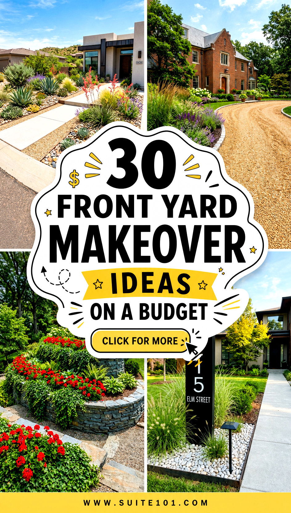 30 Front Yard Makeover Ideas on a Budget for Big Impact Today - 30 Front Yard Makeover Ideas on a Budget for Big Impact Today