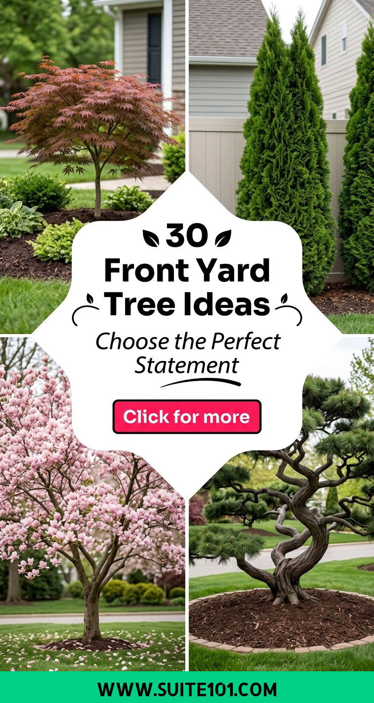 30 Front Yard Tree Ideas Choose the Perfect Statement Trees - 30 Front Yard Tree Ideas: Choose the Perfect Statement Trees