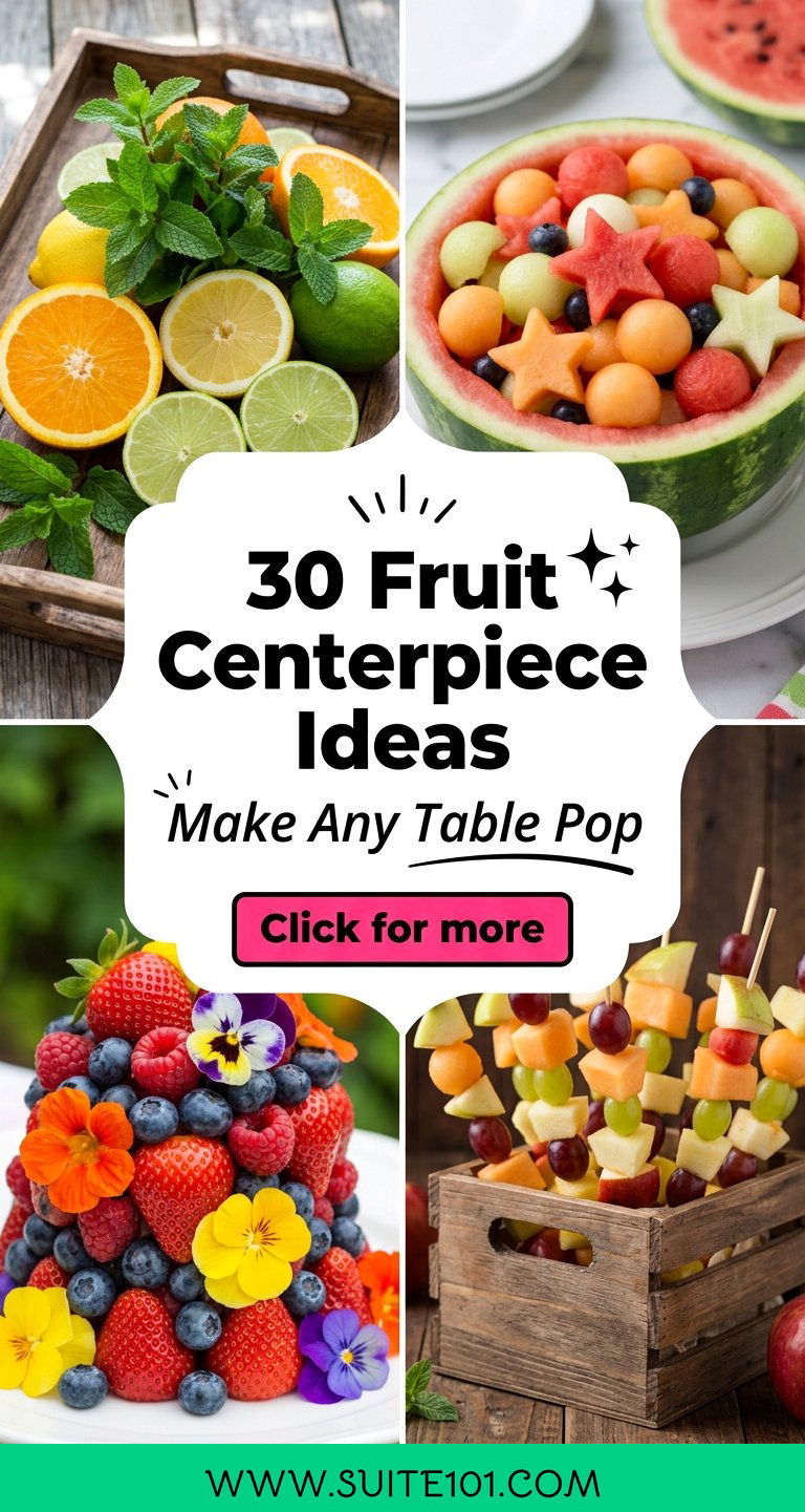 30 Fruit Centerpiece Ideas That Make Any Table Pop Instantly - 30 Fruit Centerpiece Ideas That Make Any Table Pop Instantly