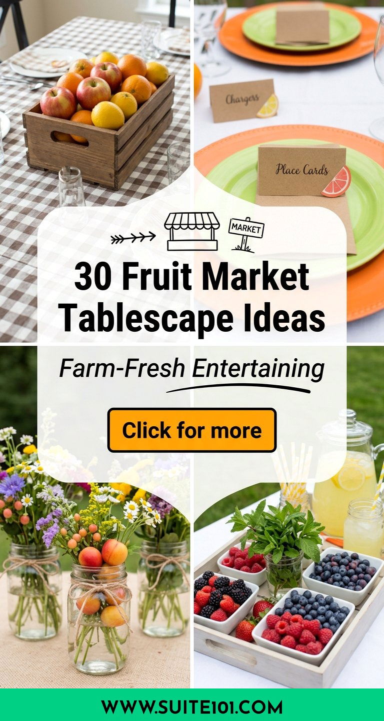 30 Fruit Market Tablescape Ideas for Farm-Fresh Entertaining - 30 Fruit Market Tablescape Ideas for Farm-Fresh Entertaining