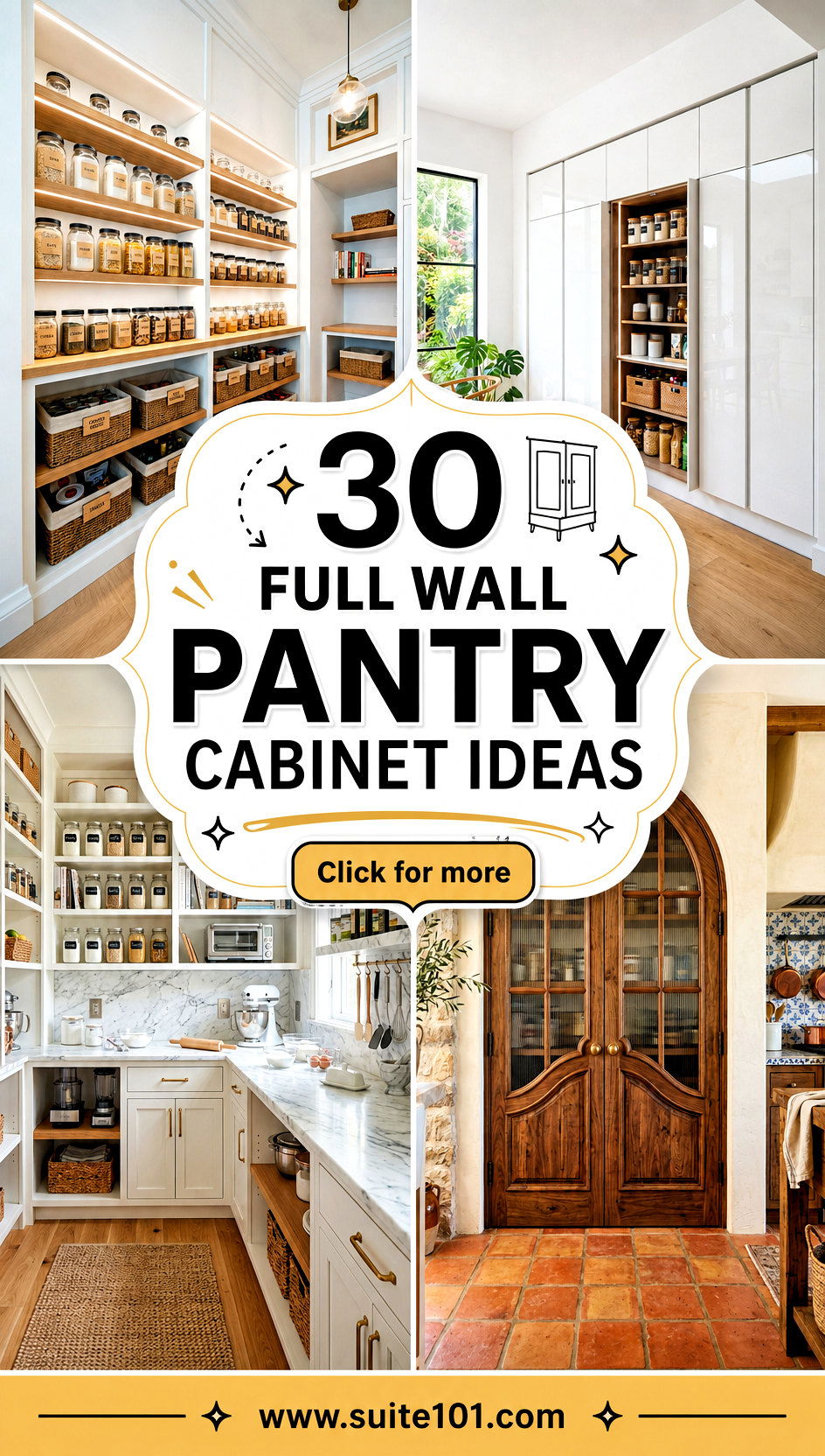 30 Full Wall Pantry Cabinet Ideas for Maximum Storage Wins - 30 Full Wall Pantry Cabinet Ideas for Maximum Storage Wins