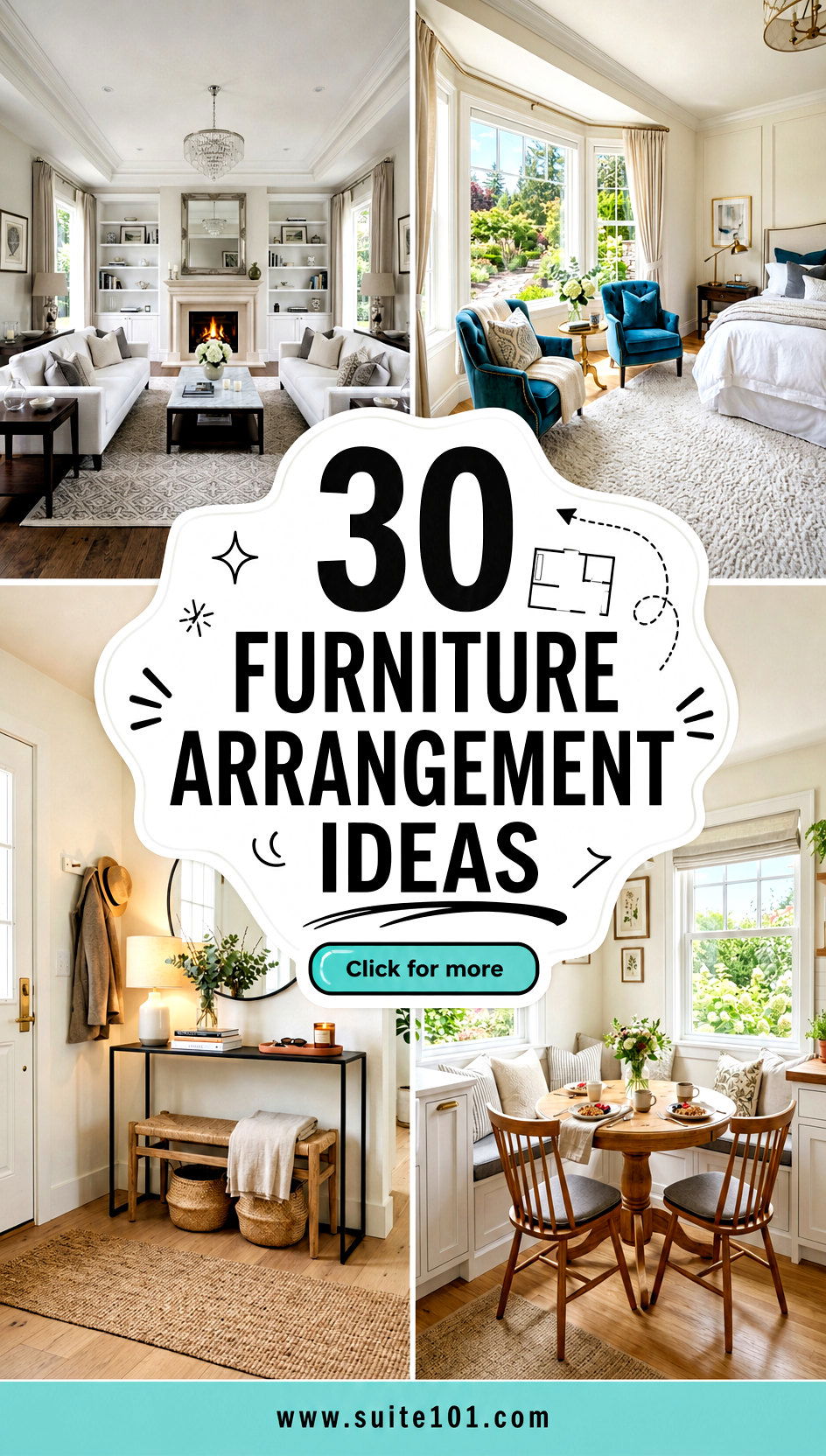 30 Furniture Arrangement Ideas to Make Any Room Feel Right - 30 Furniture Arrangement Ideas to Make Any Room Feel Right
