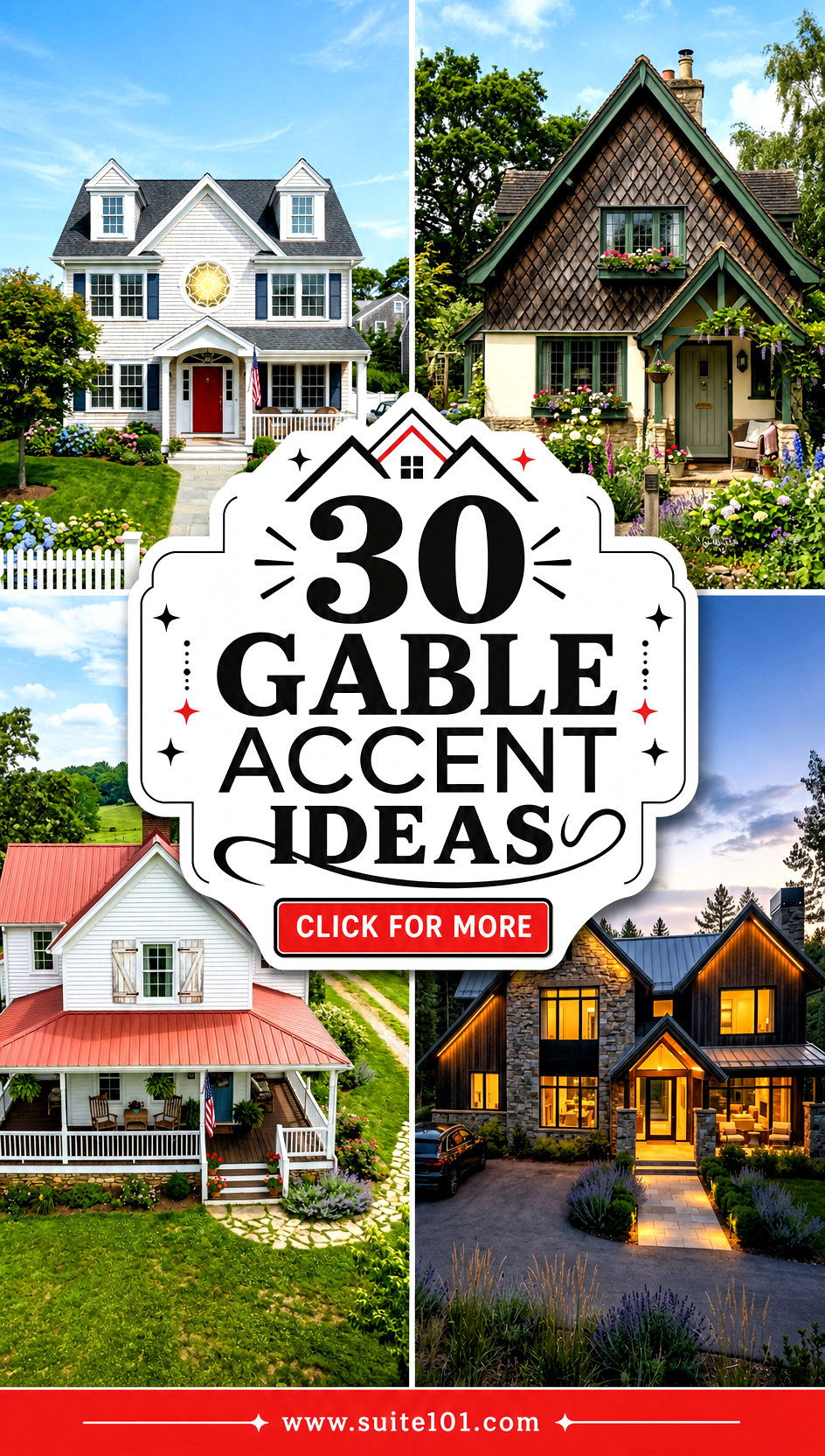 30 Gable Accent Ideas to Boost Curb Appeal Fast in Any Style - 30 Gable Accent Ideas to Boost Curb Appeal Fast in Any Style