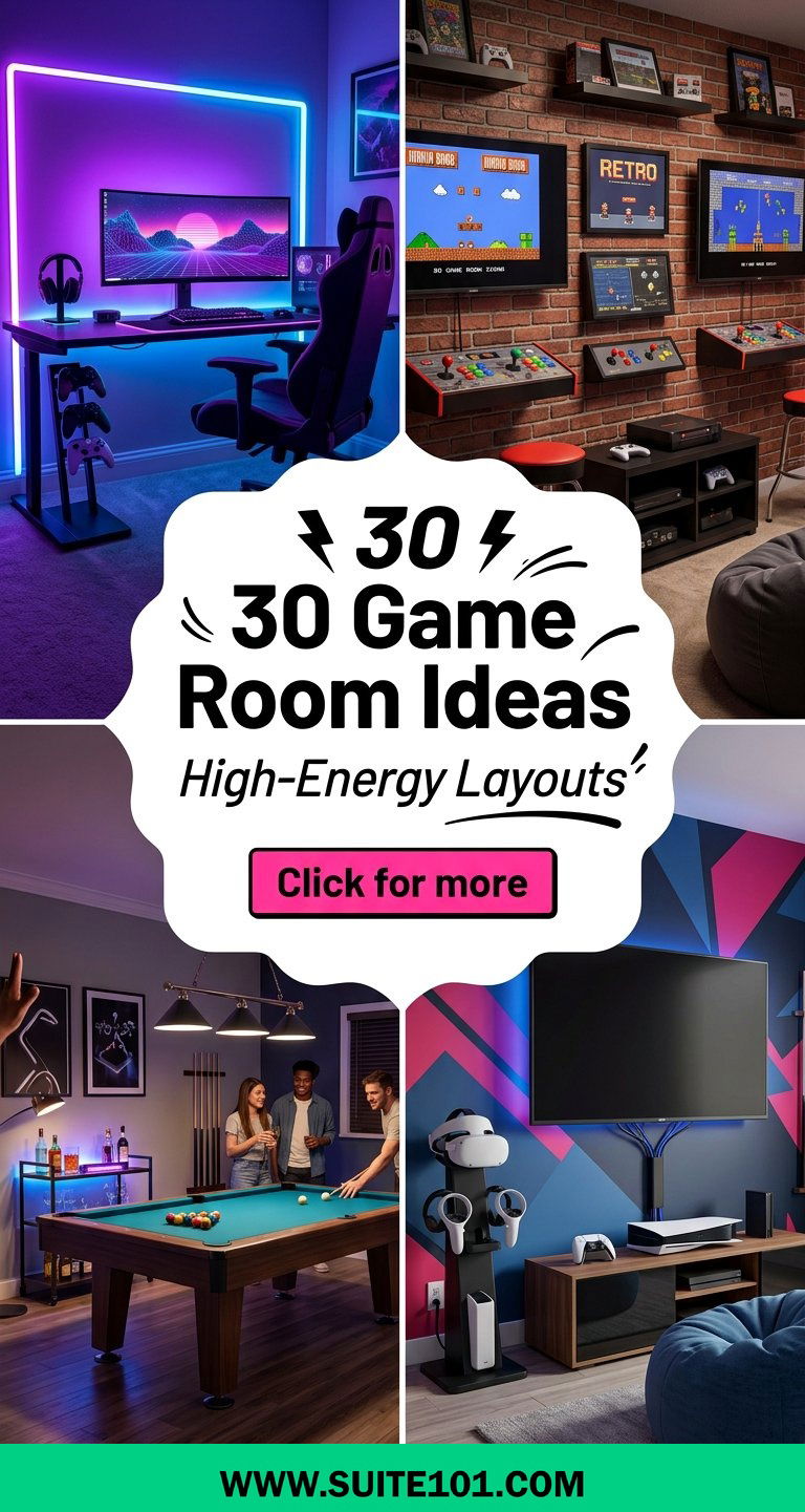 30 Game Room Ideas For High-Energy Fun and Better Layouts - 30 Game Room Ideas For High-Energy Fun and Better Layouts