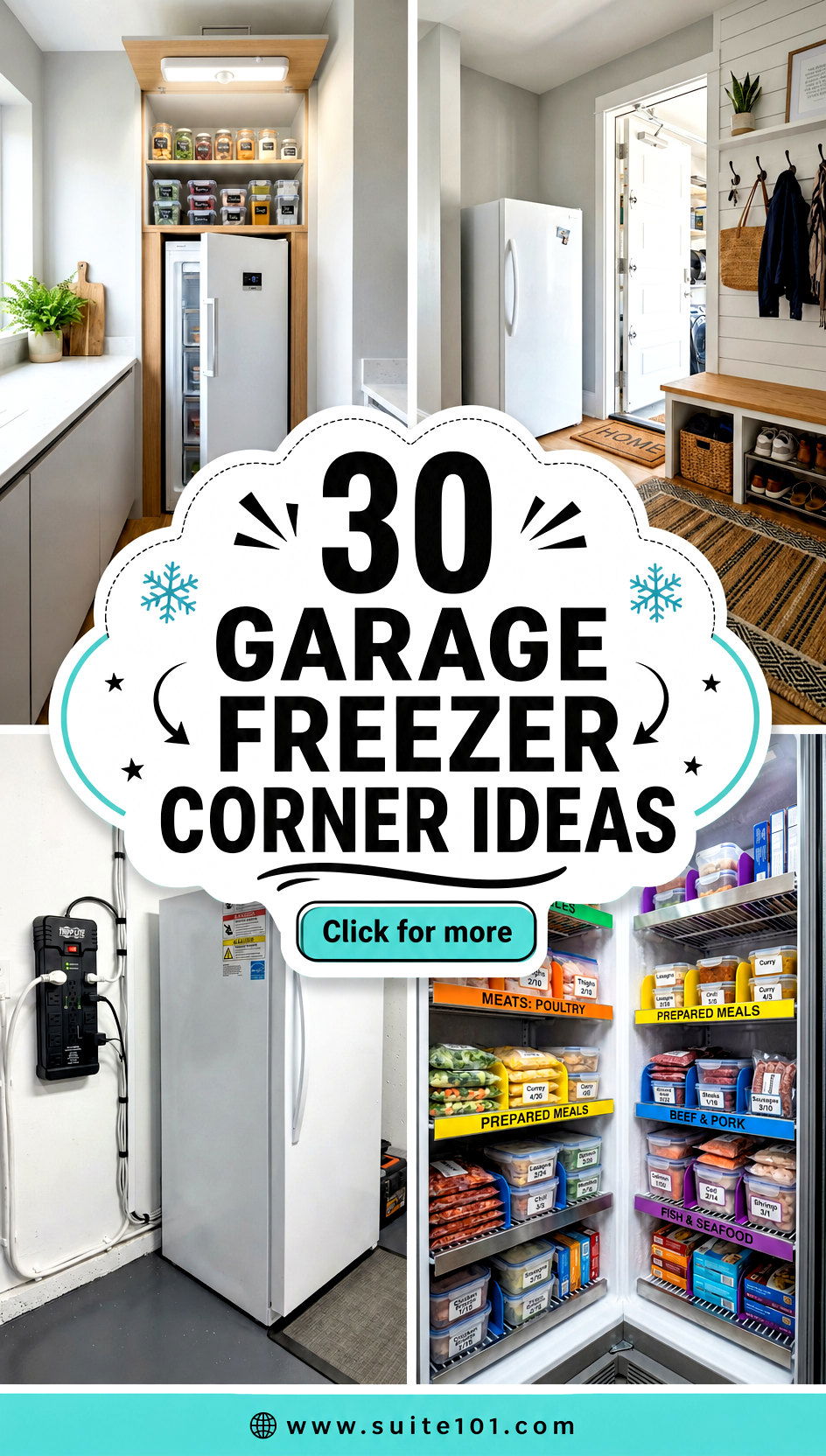 30 Garage Freezer Corner Ideas for a Neat Easy Access Setup - 30 Garage Freezer Corner Ideas for a Neat, Easy Access Setup