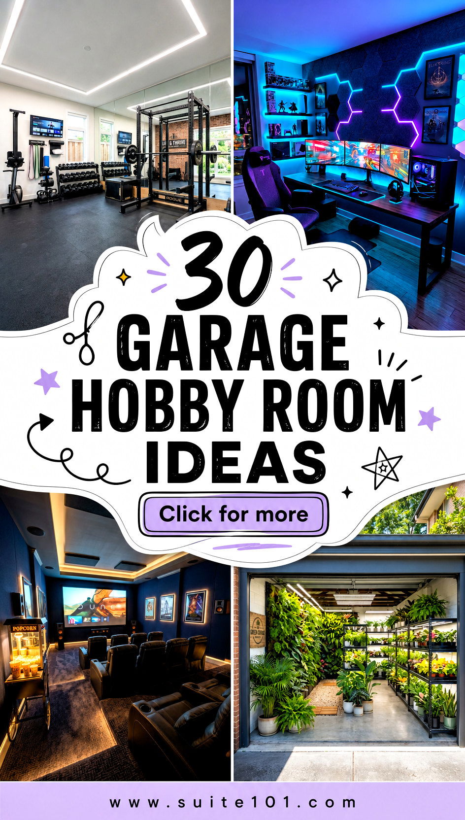 30 Garage Hobby Room Ideas to Build Your Dream Creative Space - 30 Garage Hobby Room Ideas to Build Your Dream Creative Space