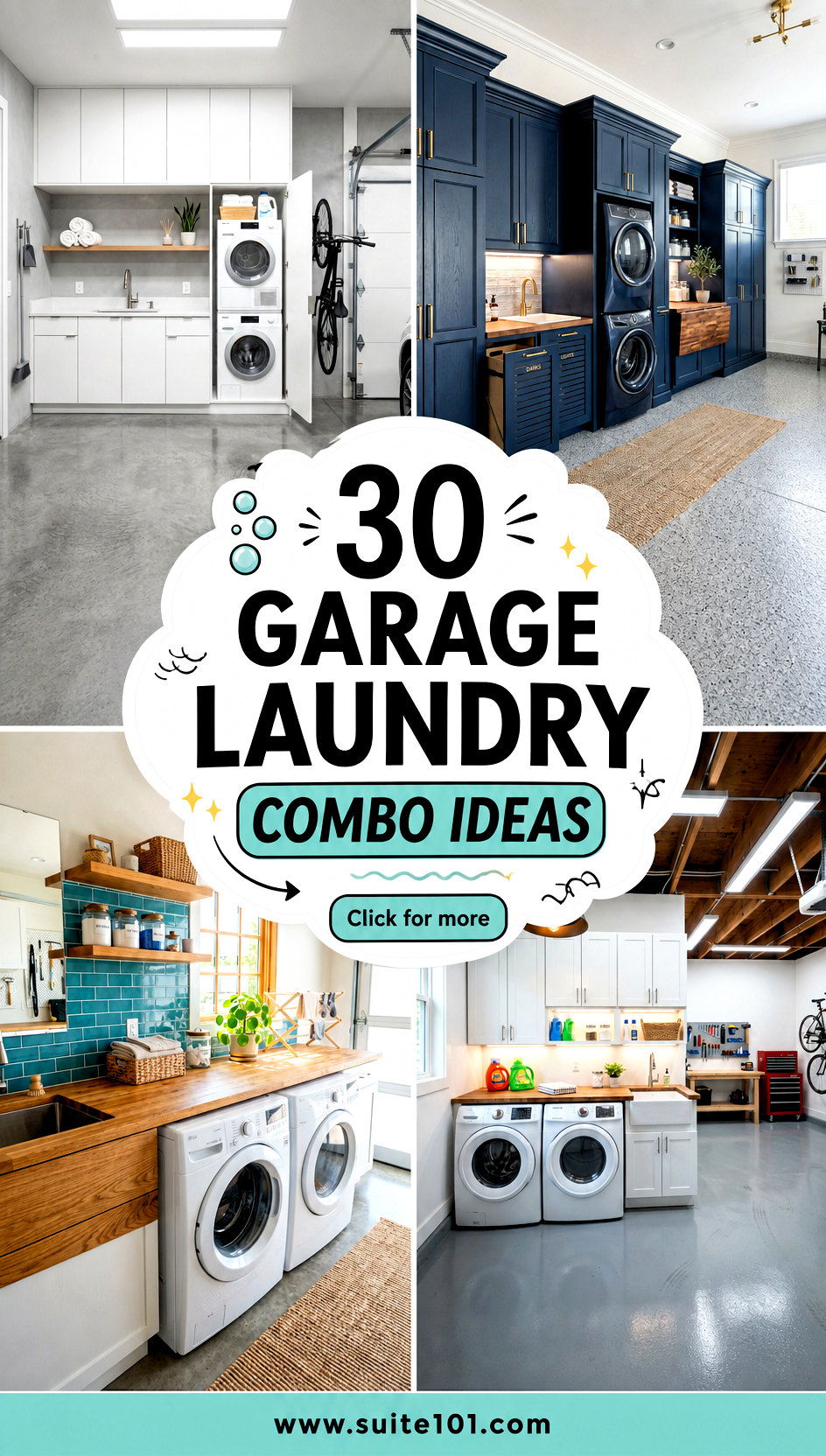 30 Garage Laundry Combo Ideas That Save Space and Laundry Day - 30 Garage Laundry Combo Ideas That Save Space and Laundry Day