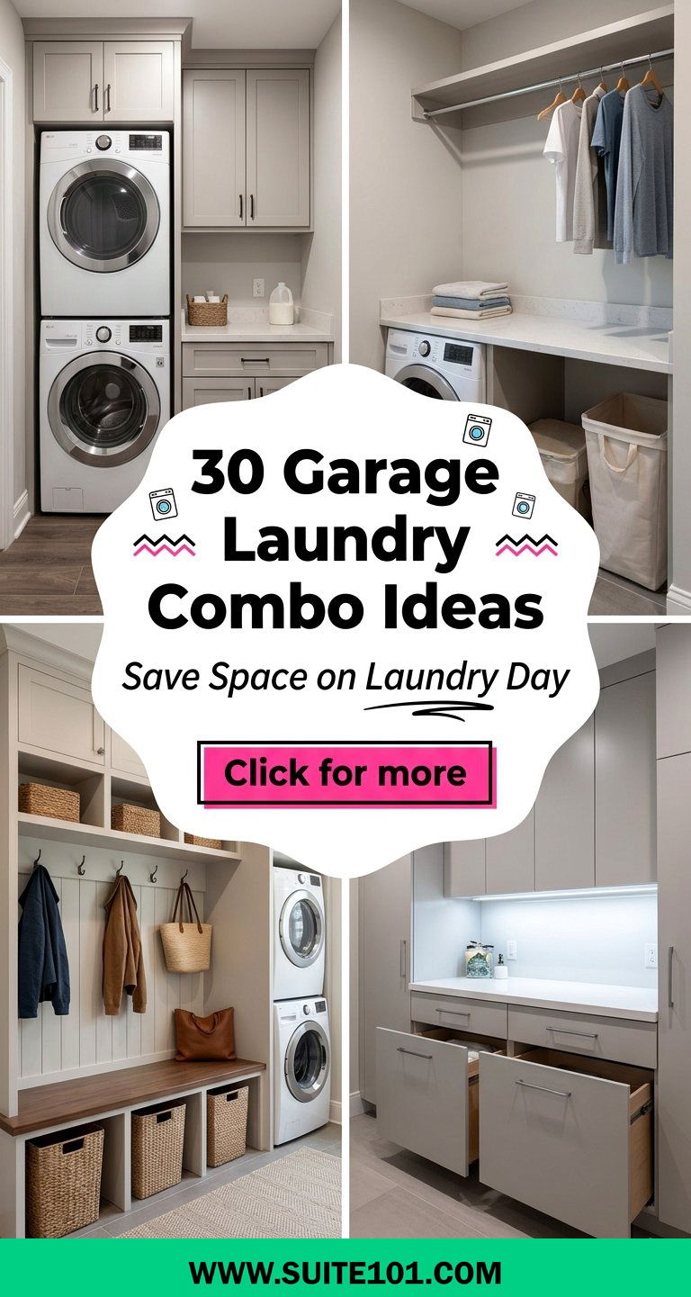 30 Garage Laundry Combo Ideas That Save Space and Laundry Day - 30 Garage Laundry Combo Ideas That Save Space and Laundry Day