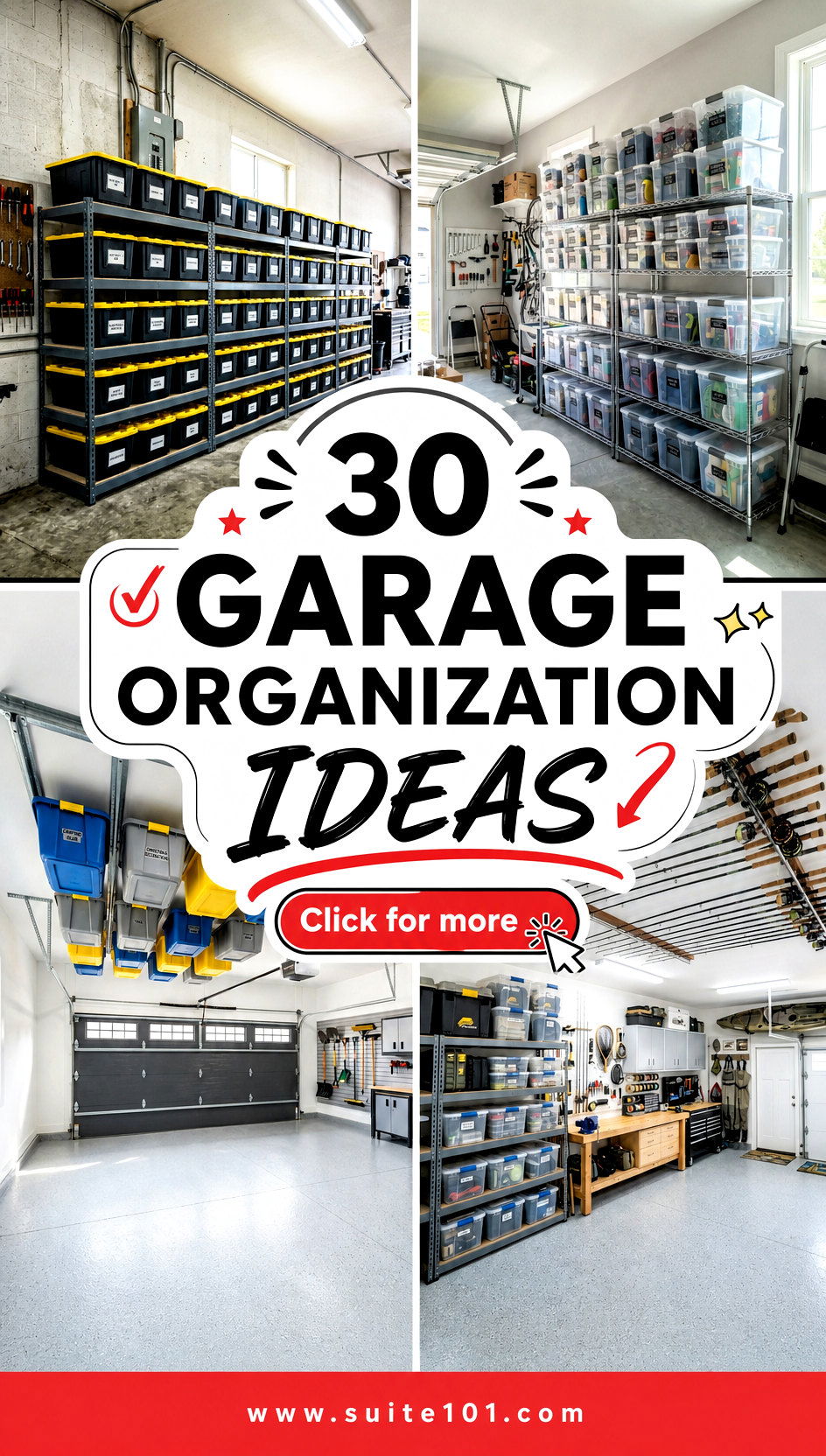 30 Garage Organization Ideas To Declutter Fast and Find Tools - 30 Garage Organization Ideas To Declutter Fast and Find Tools