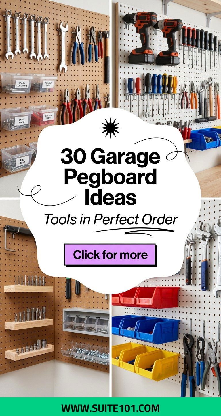 30 Garage Pegboard Ideas To Organize Tools Like A Pro Today - 30 Garage Pegboard Ideas To Organize Tools Like A Pro Today