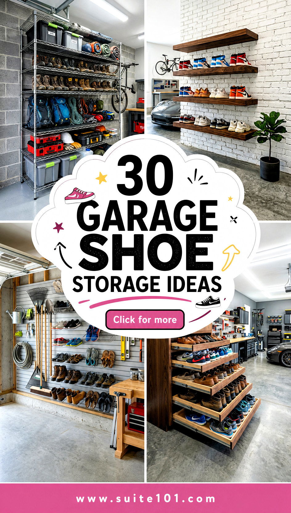 30 Garage Shoe Storage Ideas To Keep Footwear Tidy All Year - 30 Garage Shoe Storage Ideas To Keep Footwear Tidy All Year