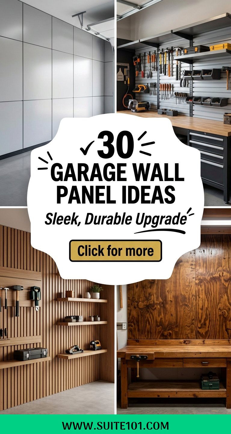 30 Garage Wall Panel Ideas for a Sleek Durable Upgrade - 30 Garage Wall Panel Ideas for a Sleek, Durable Upgrade