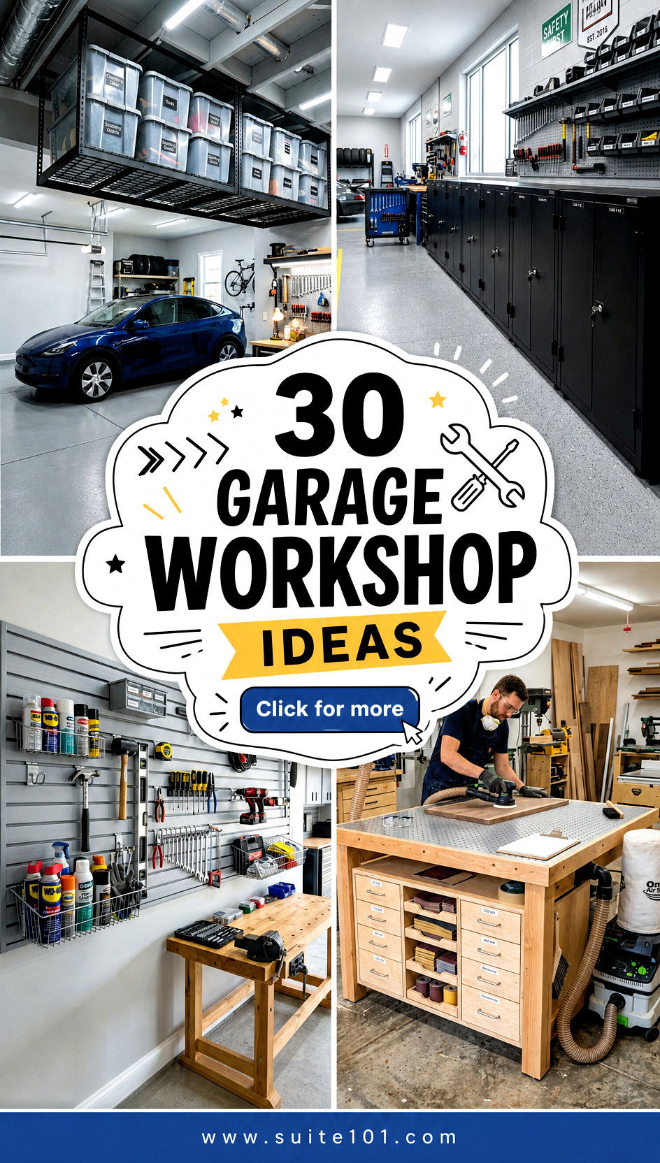 30 Garage Workshop Ideas to Build Smarter Work Better at Home - 30 Garage Workshop Ideas to Build Smarter, Work Better at Home