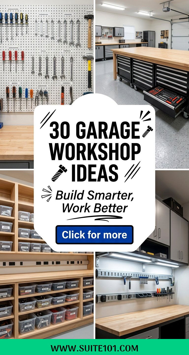 30 Garage Workshop Ideas to Build Smarter Work Better at Home - 30 Garage Workshop Ideas to Build Smarter, Work Better at Home