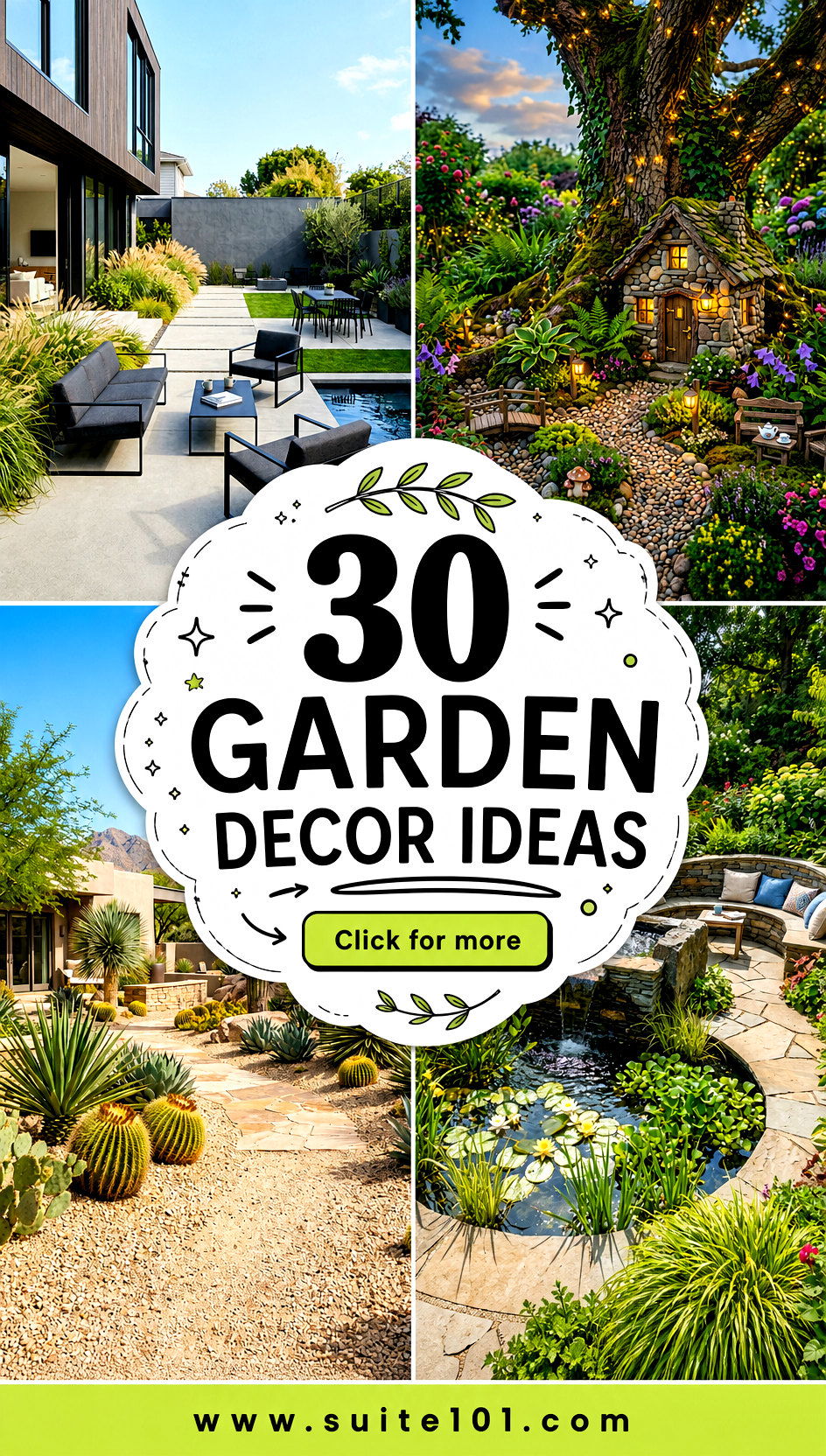 30 Garden Decor Ideas to Create a Cozy Outdoor Style Today - 30 Garden Decor Ideas to Create a Cozy Outdoor Style Today
