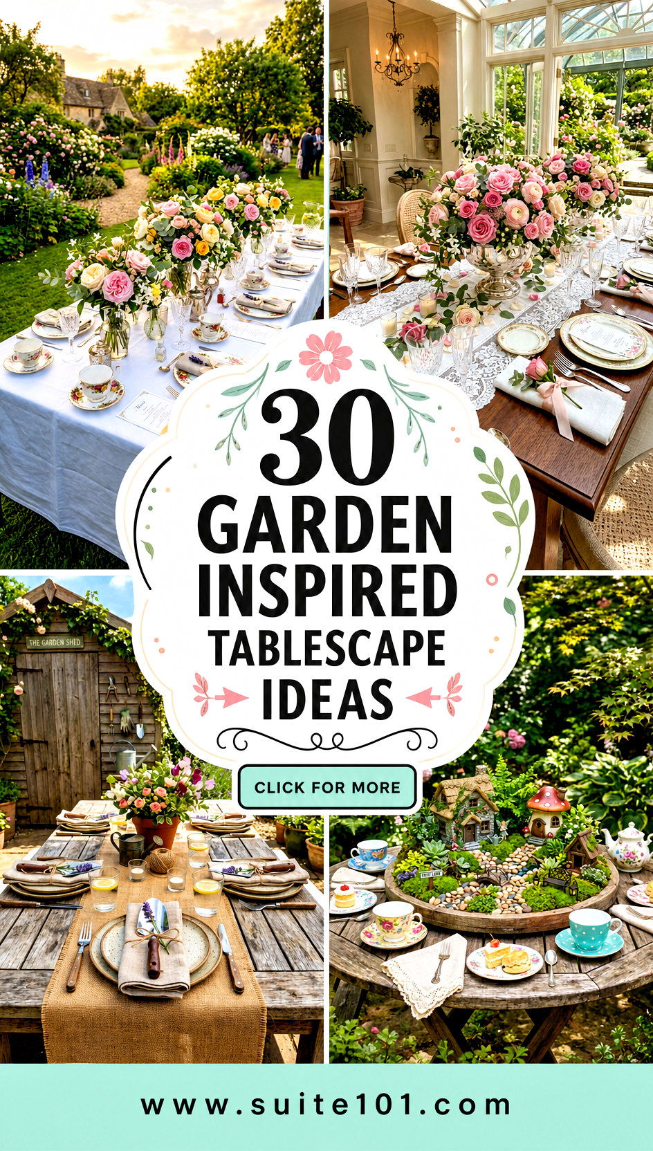 30 Garden Inspired Tablescape Ideas for Fresh Outdoor Dining - 30 Garden Inspired Tablescape Ideas for Fresh Outdoor Dining
