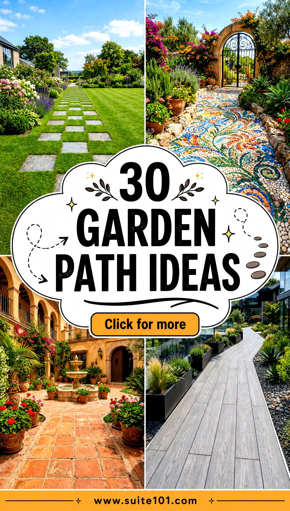 30 Garden Path Ideas to Guide Guests With Style and Charm - 30 Garden Path Ideas to Guide Guests With Style and Charm