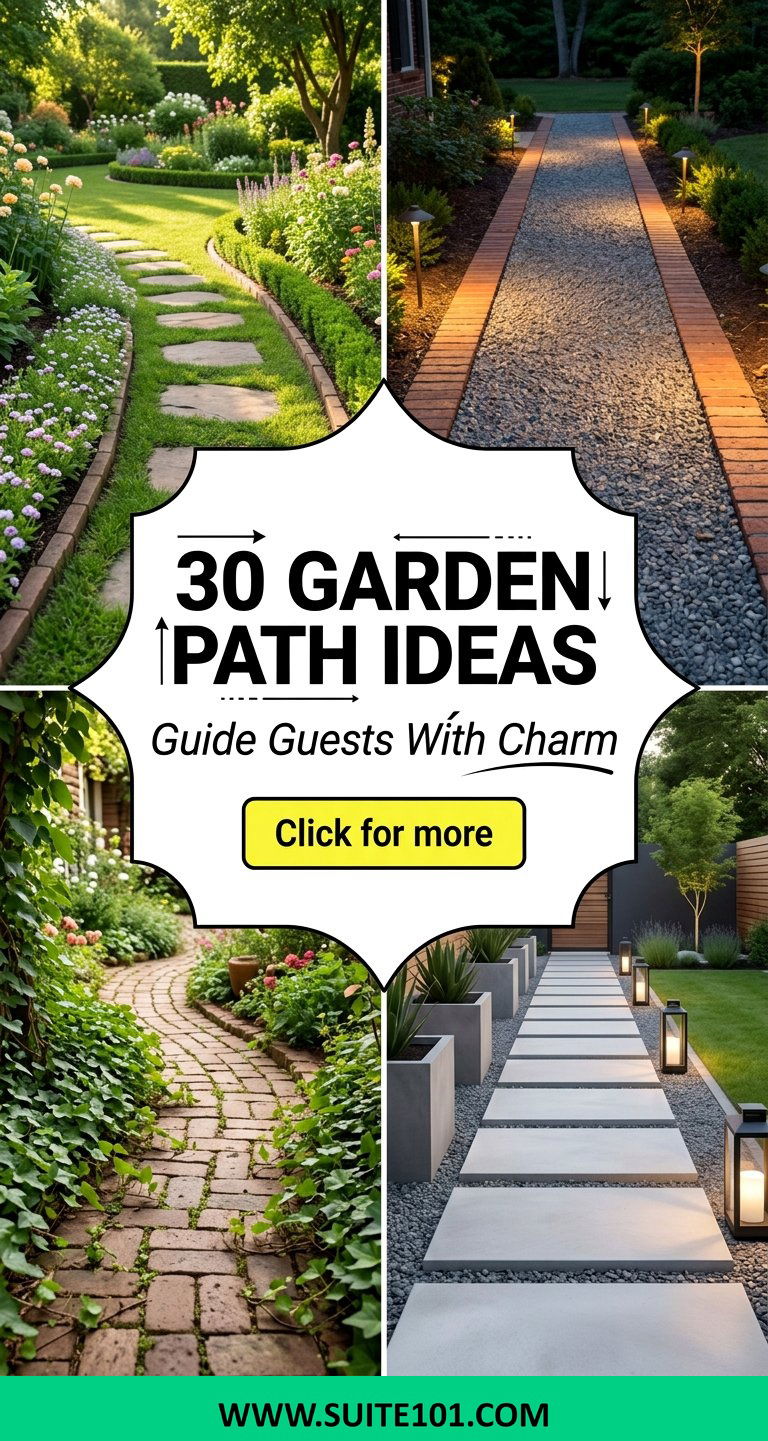 30 Garden Path Ideas to Guide Guests With Style and Charm - 30 Garden Path Ideas to Guide Guests With Style and Charm