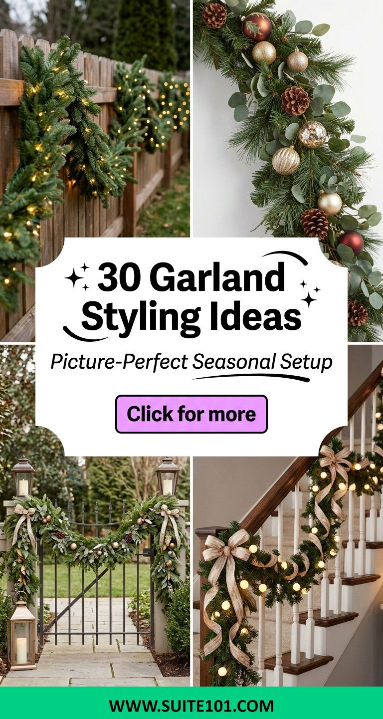 30 Garland Styling Ideas for a Picture-Perfect Seasonal Setup - 30 Garland Styling Ideas for a Picture-Perfect Seasonal Setup
