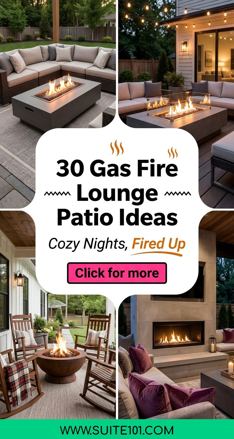 30 Gas Fire Lounge Patio Ideas for Cozy Nights Outside Always - 30 Gas Fire Lounge Patio Ideas for Cozy Nights Outside Always