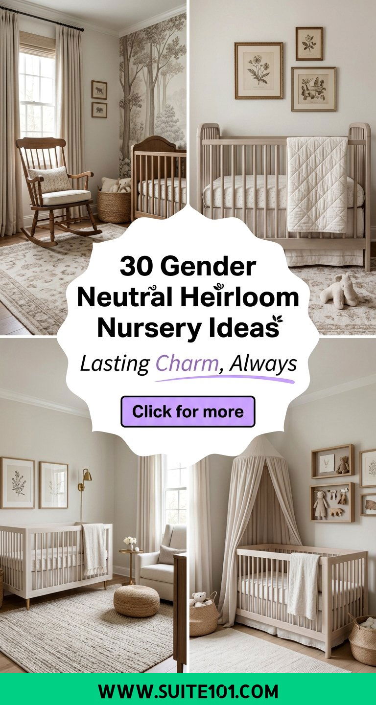 30 Gender Neutral Heirloom Nursery Ideas With Lasting Charm - 30 Gender Neutral Heirloom Nursery Ideas With Lasting Charm
